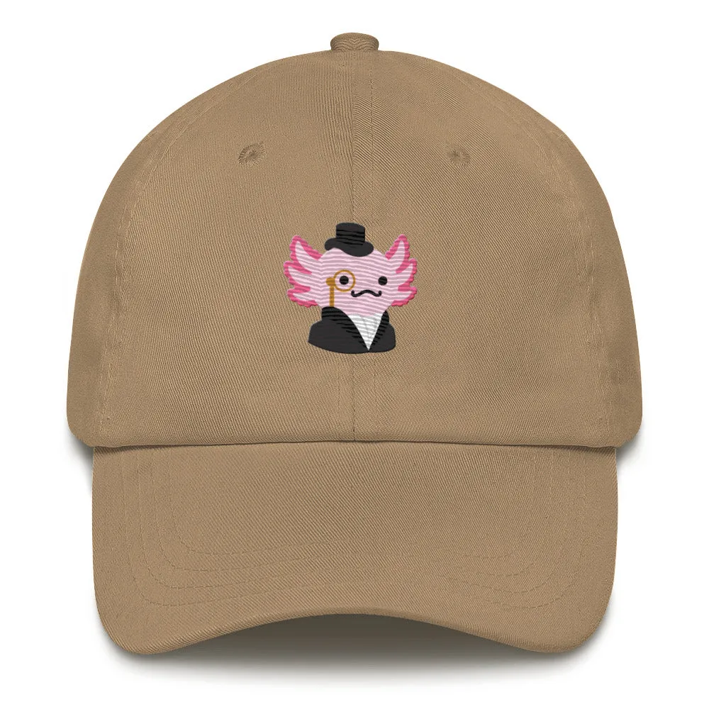 Distinguished Axolotl Gentleman Dad hat