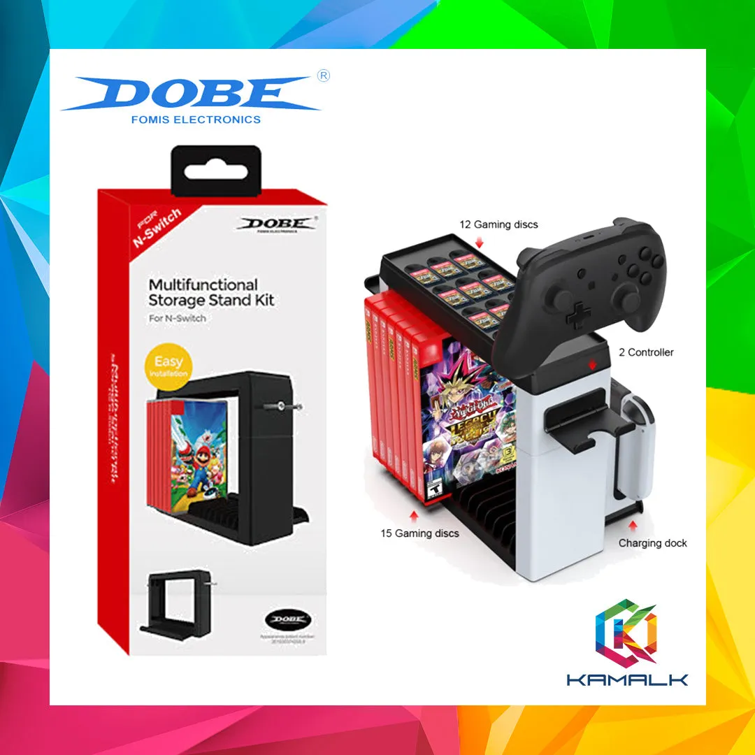 Dobe Nintendo Switch Multifunctional Storage Stand Kit TNS-19051