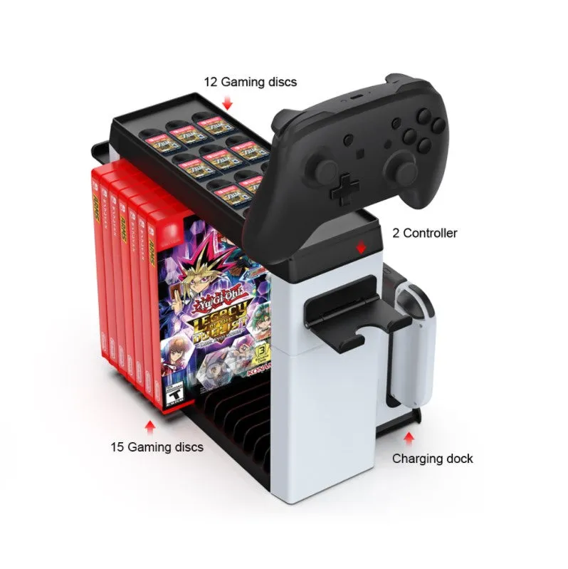 Dobe Nintendo Switch Multifunctional Storage Stand Kit TNS-19051