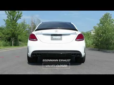 Eisenmann W205 C63 / C63S Performance Exhaust   Valve Control