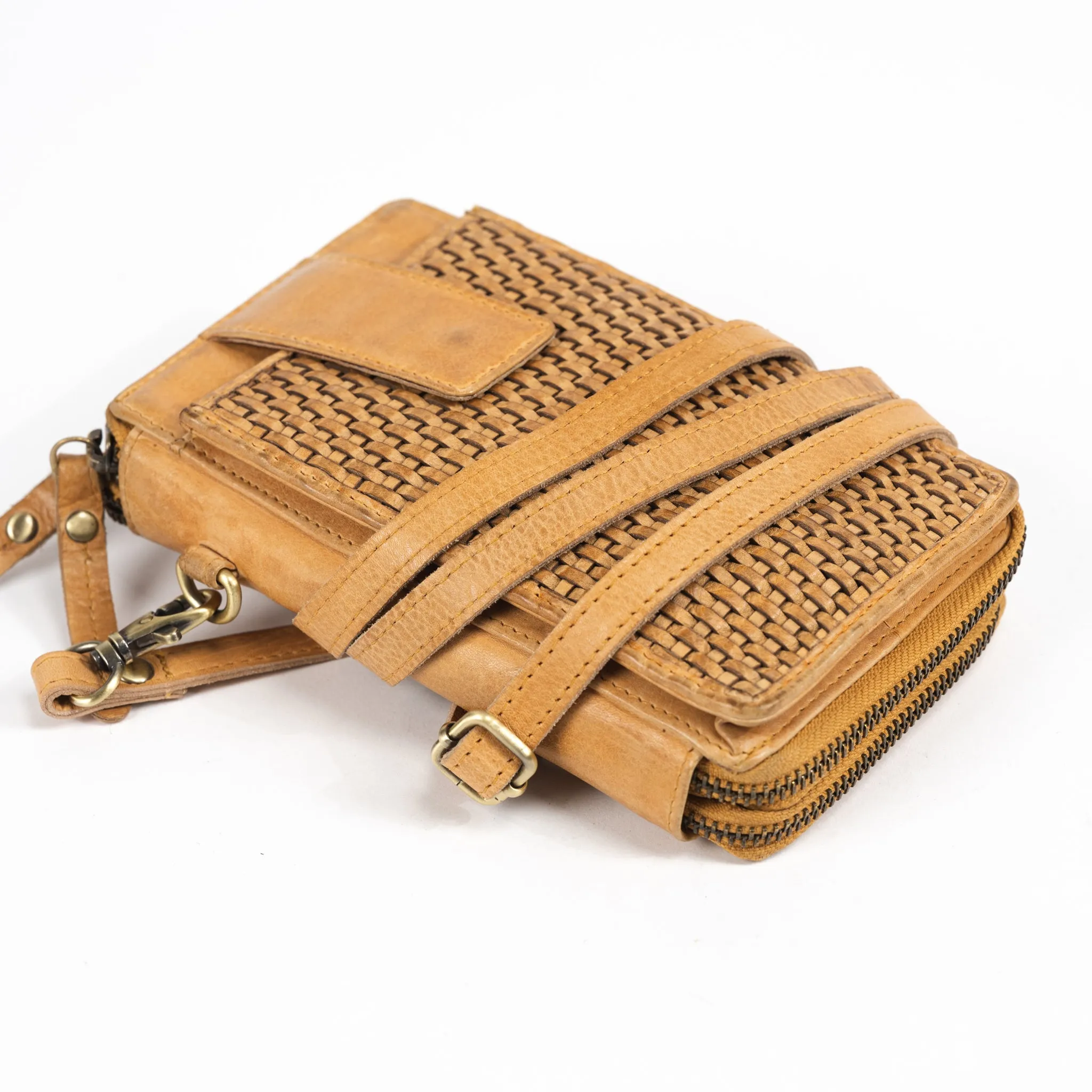 ELLA CROSSBODY - BUCKSKIN - LEATHER