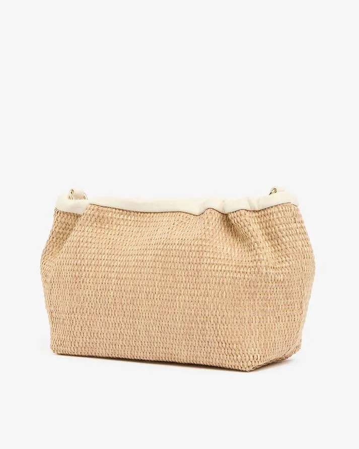 ELMS   KING Monty Crossbody Bag - Natural Weave