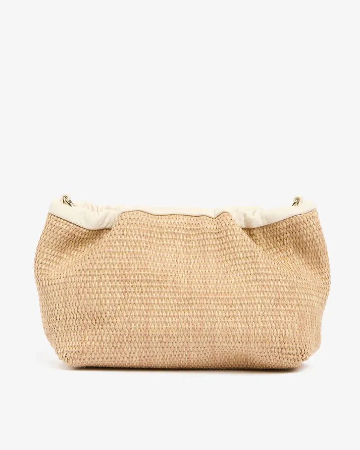 ELMS   KING Monty Crossbody Bag - Natural Weave
