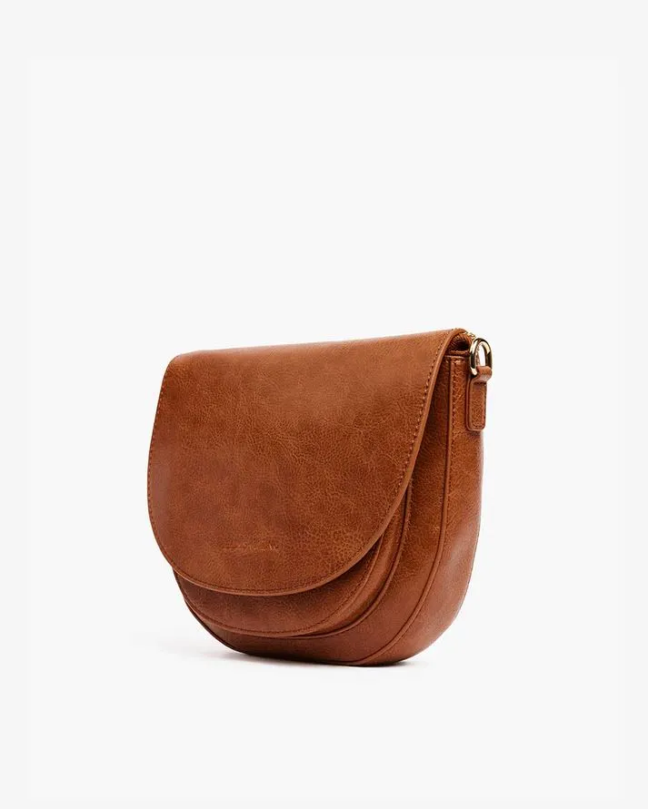 ELMS   KING Salerno Petite Handbag - Tan Pebble