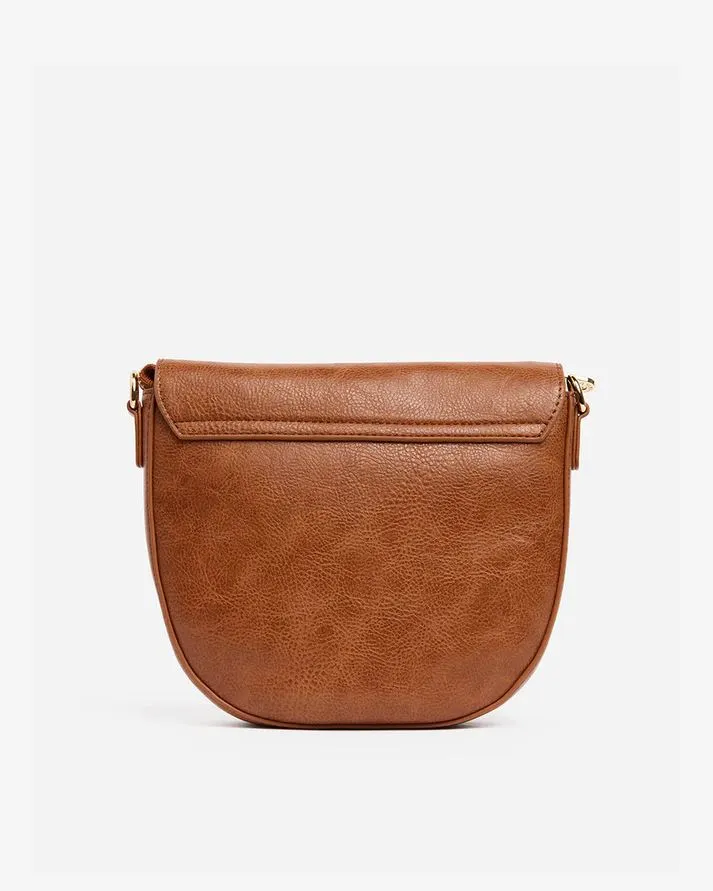 ELMS   KING Salerno Petite Handbag - Tan Pebble
