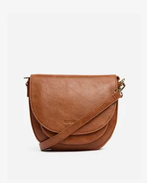 ELMS   KING Salerno Petite Handbag - Tan Pebble