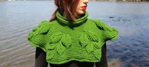 Embossed Branches Cowl