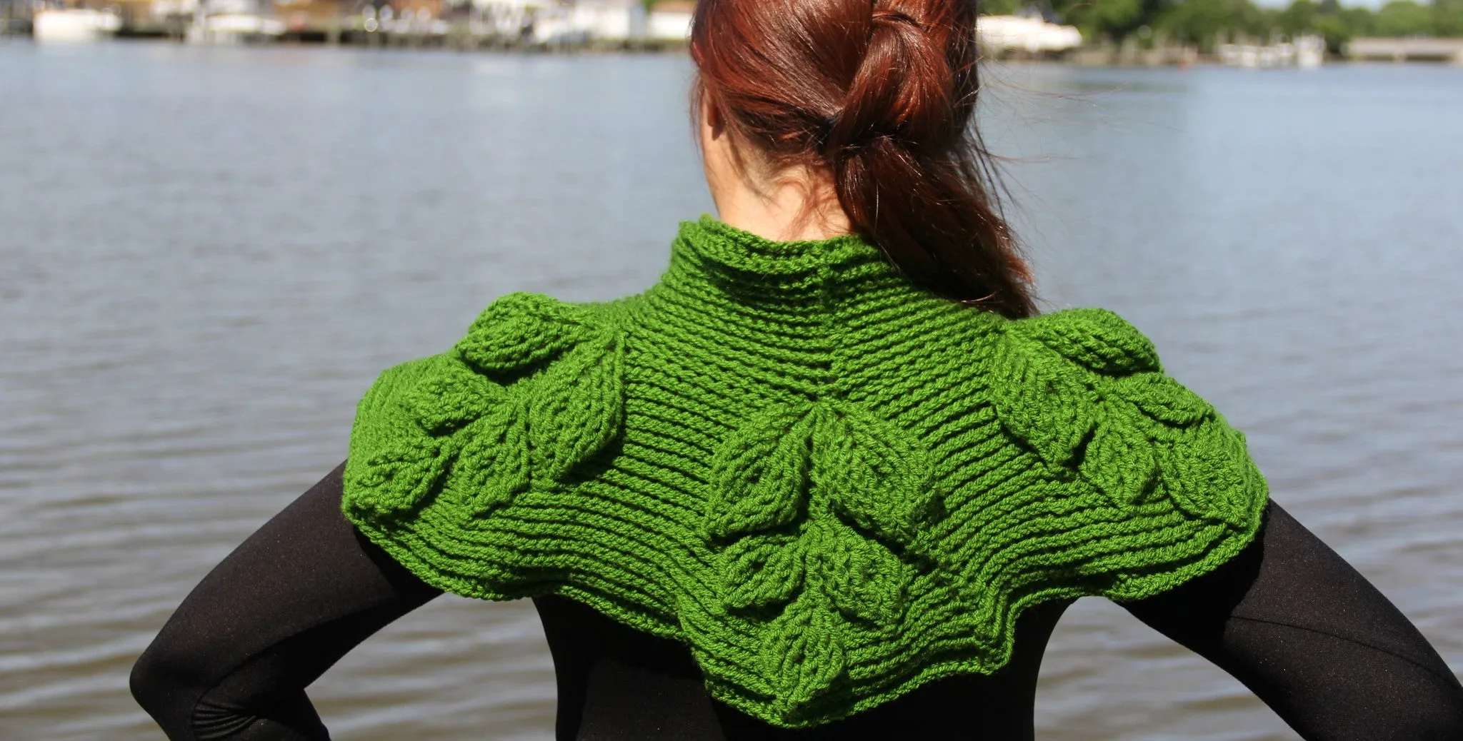 Embossed Branches Cowl