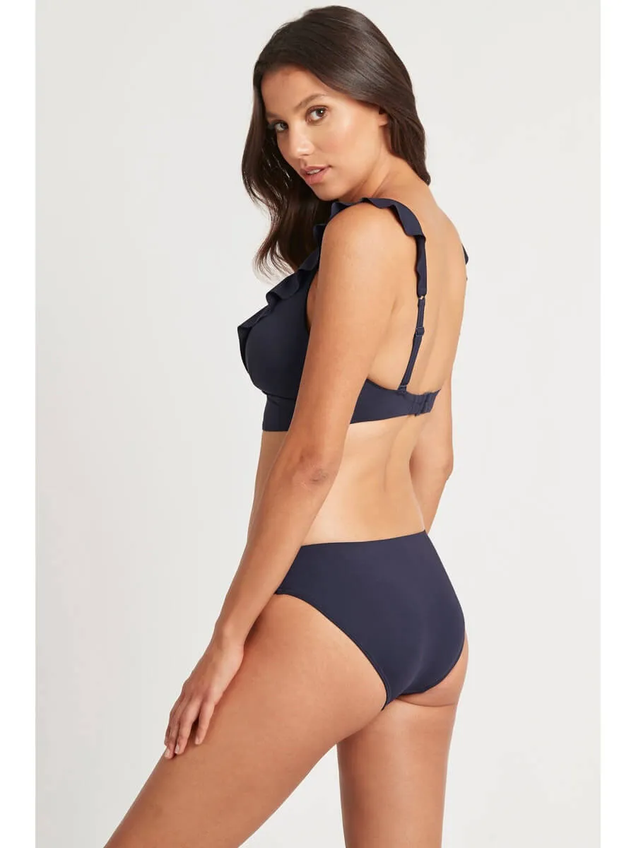 Essentials Frill Bra Top In Night Sky