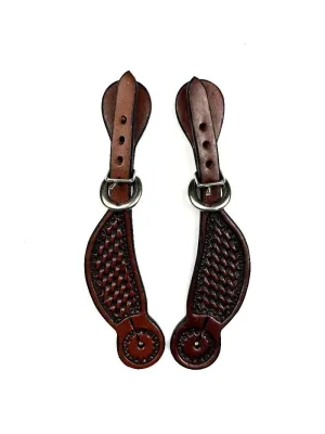 Ezy Ride Spur Straps Youth Basket Stamped