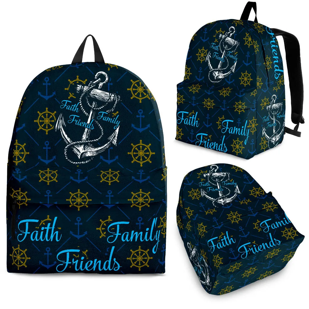 FAITH FAMILY FRIENDS BACKPACK