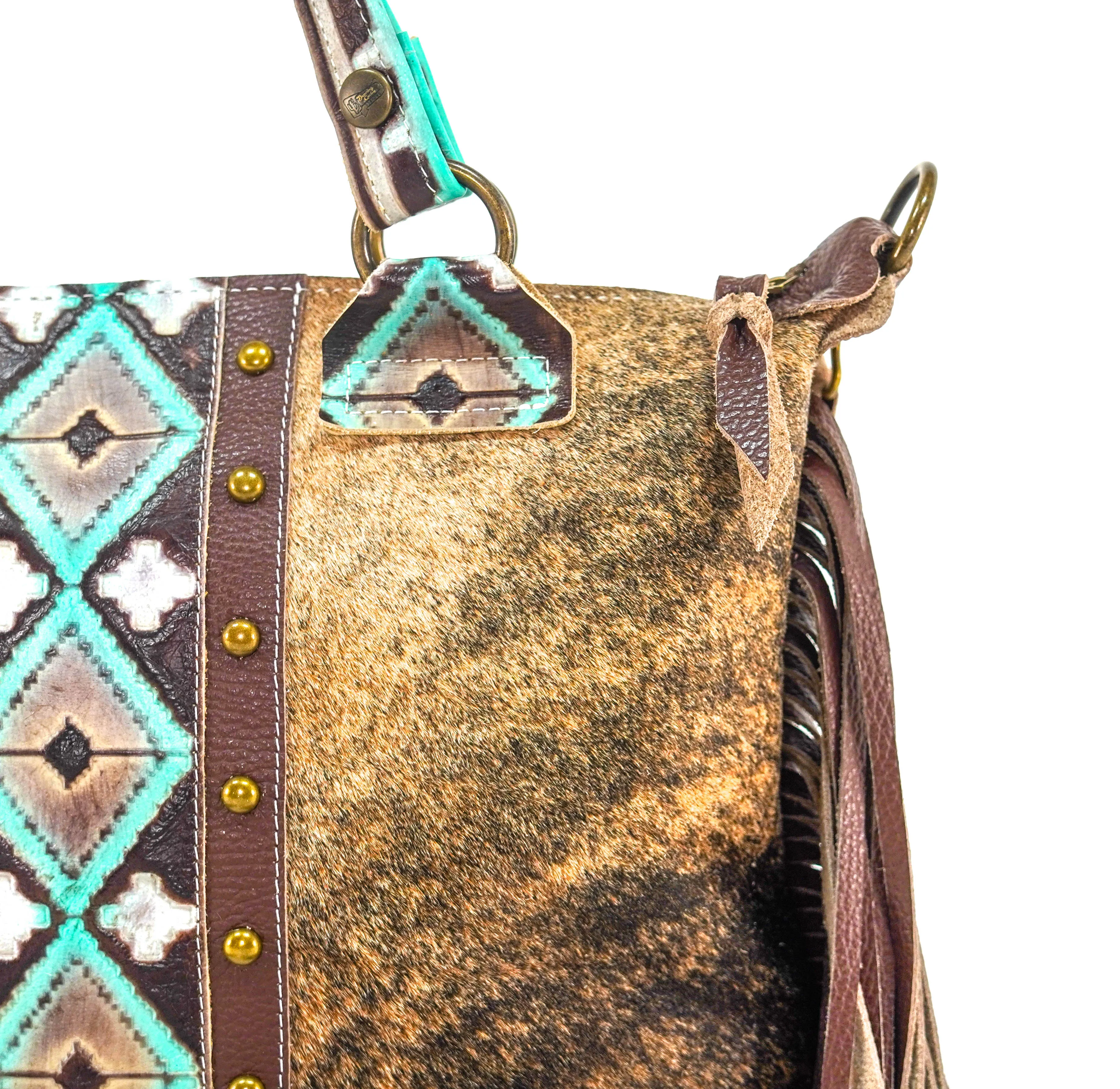 Fancy Oakley - Brindle w/ Cocoa Navajo