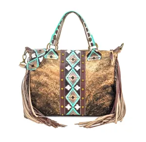 Fancy Oakley - Brindle w/ Cocoa Navajo