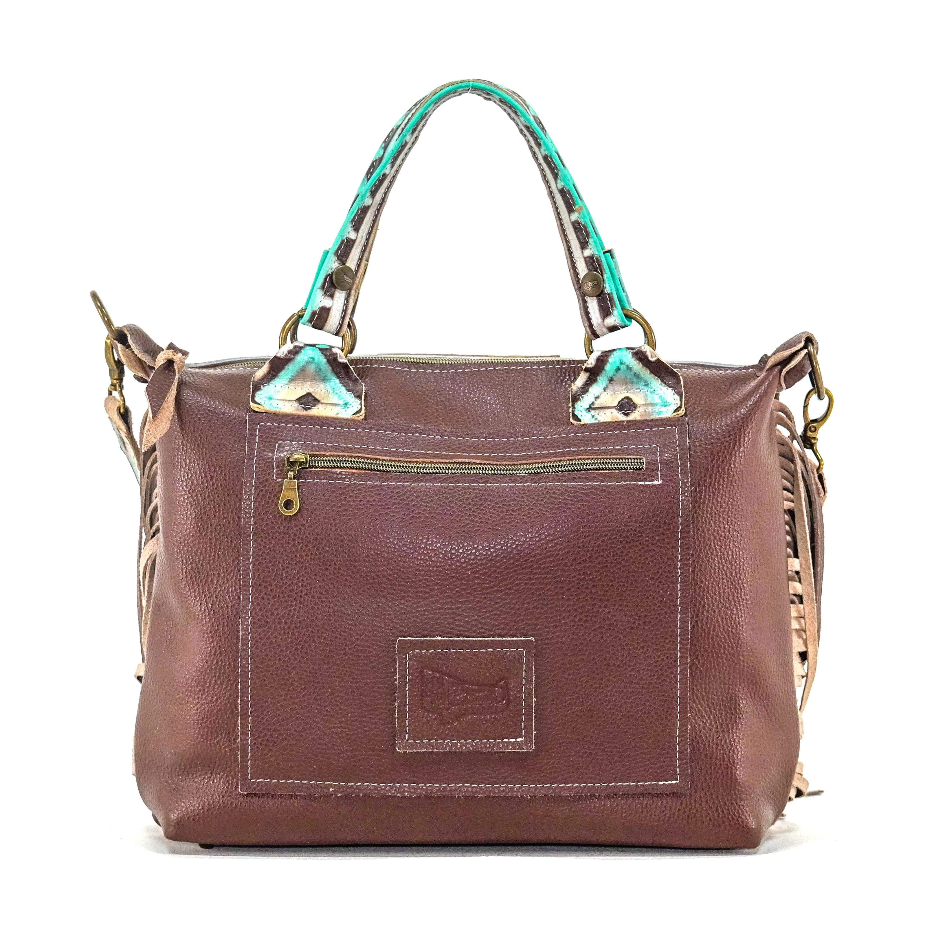 Fancy Oakley - Brindle w/ Cocoa Navajo