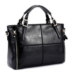 Fashion patchwork designer cattle split leather bags women handbag brand high ladies shoulder bags women bag WLHB974