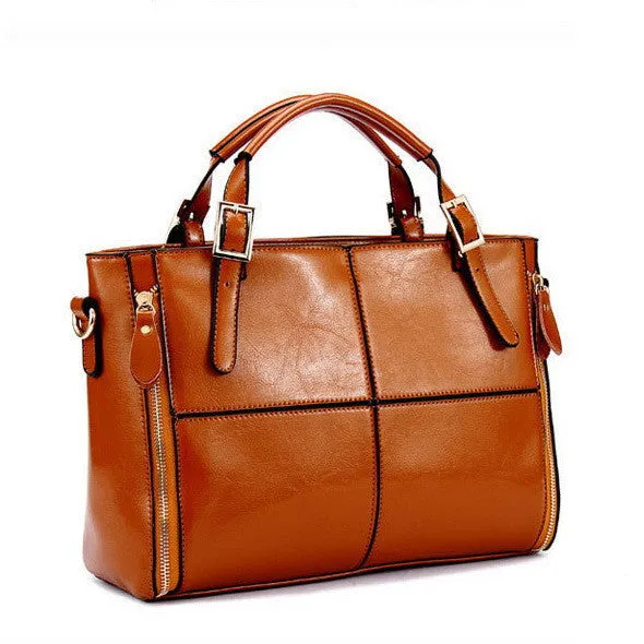Fashion patchwork designer cattle split leather bags women handbag brand high ladies shoulder bags women bag WLHB974