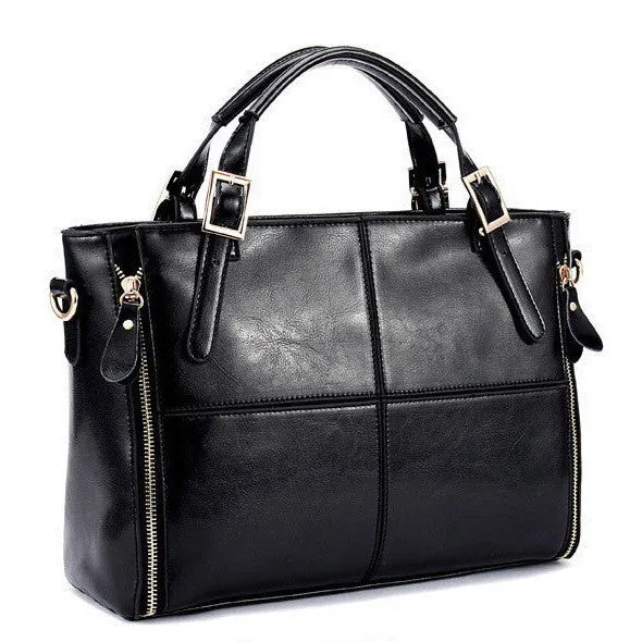 Fashion patchwork designer cattle split leather bags women handbag brand high ladies shoulder bags women bag WLHB974