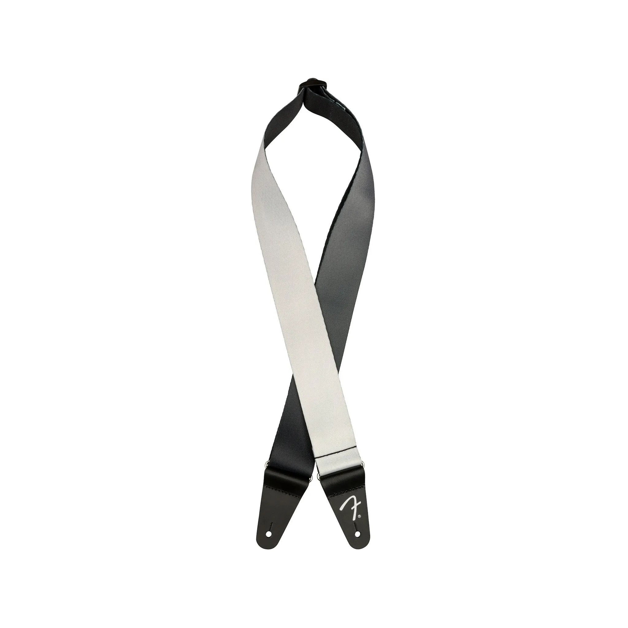 Fender Ombre Guitar Strap, 2-inch, Silver Smoke