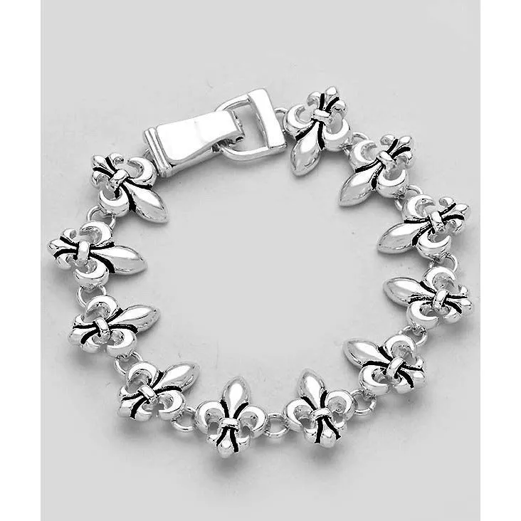 Fleur de Lis Bracelet