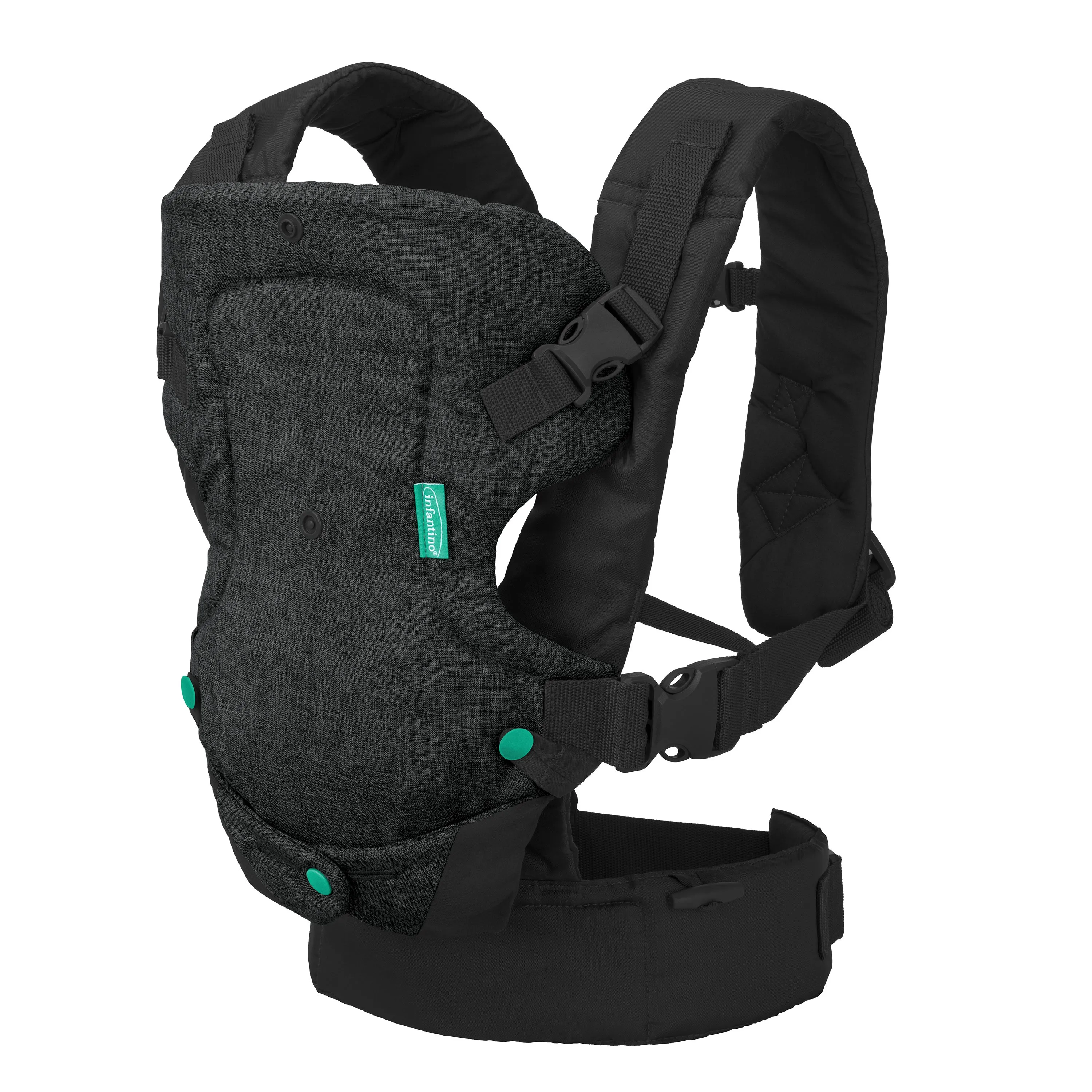 Flip Advanced 4-in-1 Convertible Baby Carrier (Black Denim)