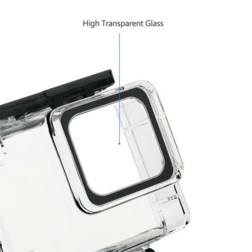 For GoPro HERO7 Silver / White 147ft Clear Underwater Waterproof Housing Case