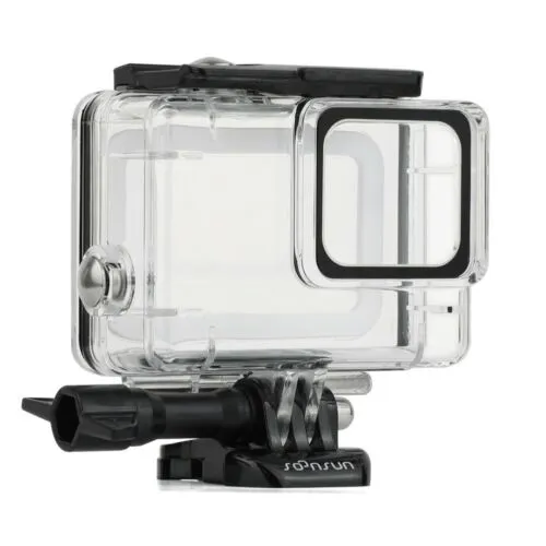 For GoPro HERO7 Silver / White 147ft Clear Underwater Waterproof Housing Case