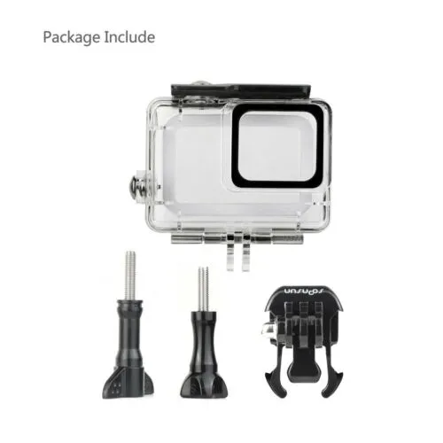 For GoPro HERO7 Silver / White 147ft Clear Underwater Waterproof Housing Case