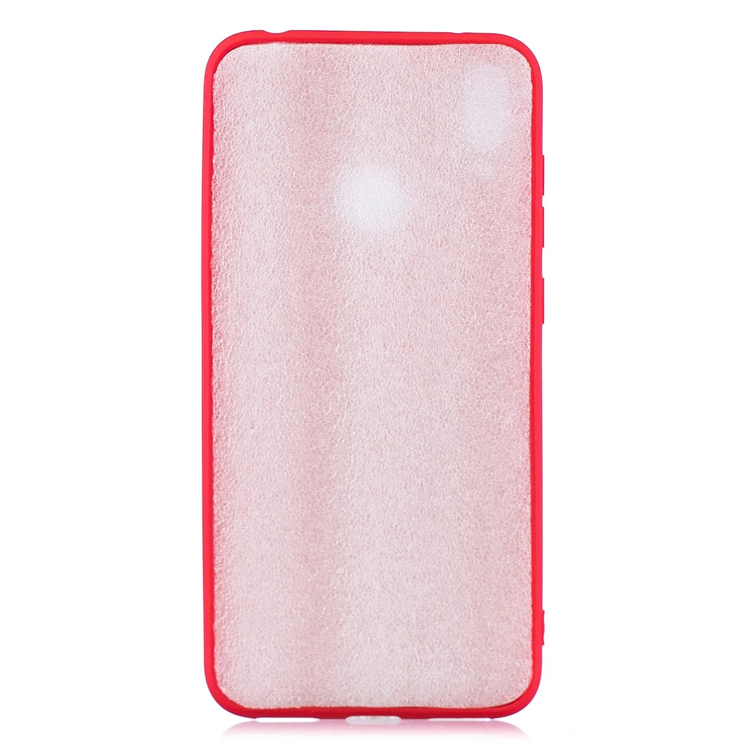 For HUAWEI Y7 2019 Lovely Candy Color Matte TPU Anti-scratch Non-slip Protective Cover Back Case yellow