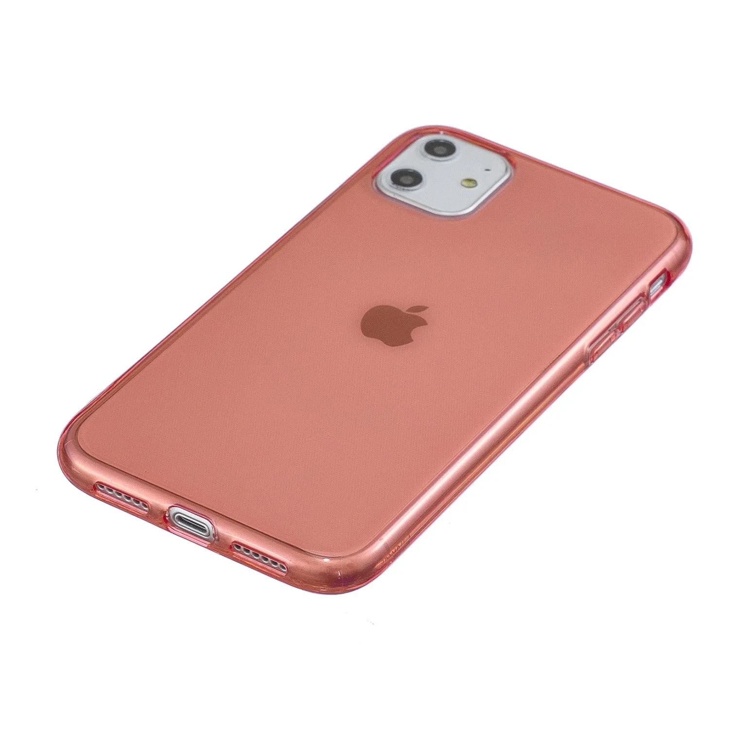 for iPhone 11 / 11 Pro / 11 Pro Max Clear Colorful TPU Back Cover Cellphone Case Shell Royal Blue