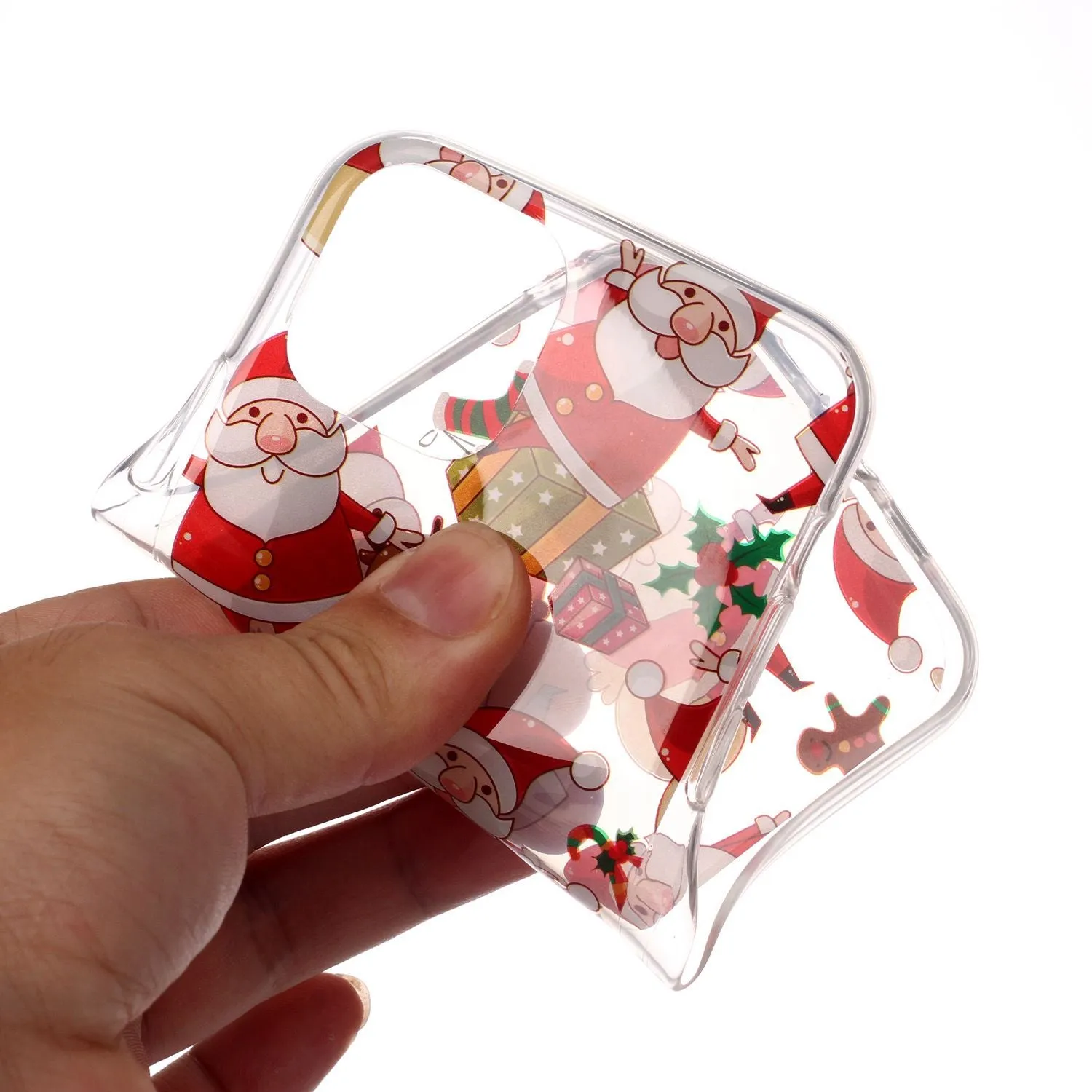 For iPhone11 Pro Cute Cell Phone Case Christmas Gifts TPU Soft Phone Shell