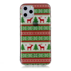 For iPhone11 Pro Cute Cell Phone Case Christmas Gifts TPU Soft Phone Shell
