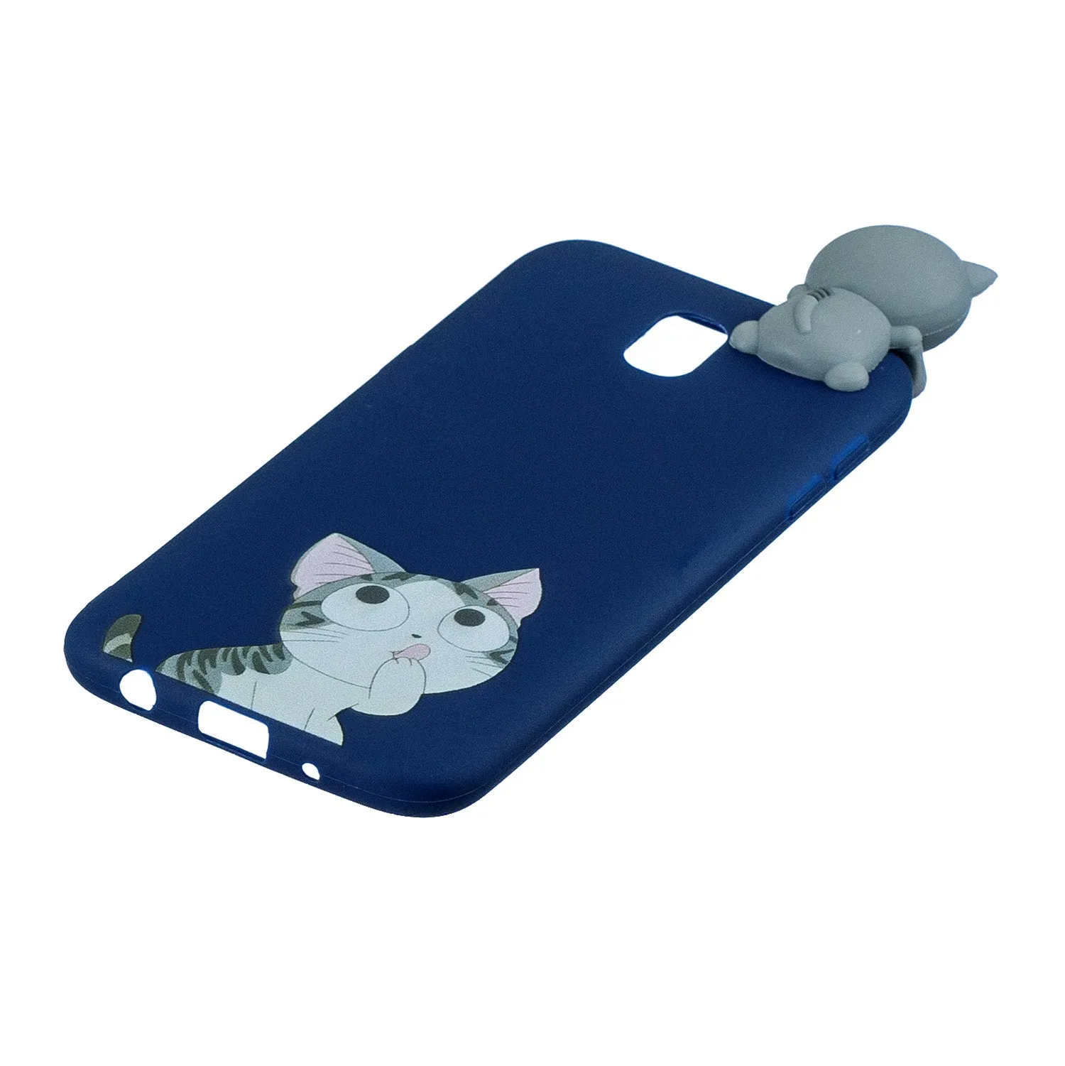For Redmi 8A 3D Cartoon Painting Back Cover Soft TPU Mobile Phone Case Shell big face cat