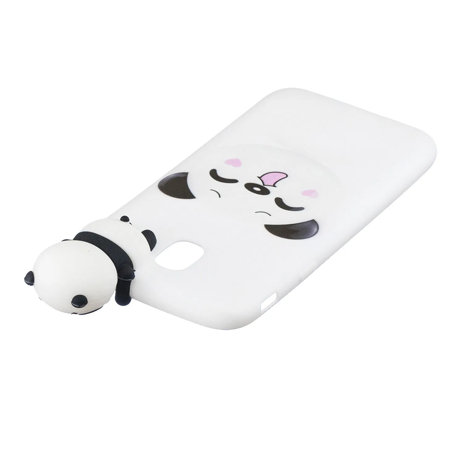 For Redmi 8A 3D Cartoon Painting Back Cover Soft TPU Mobile Phone Case Shell Striped bear