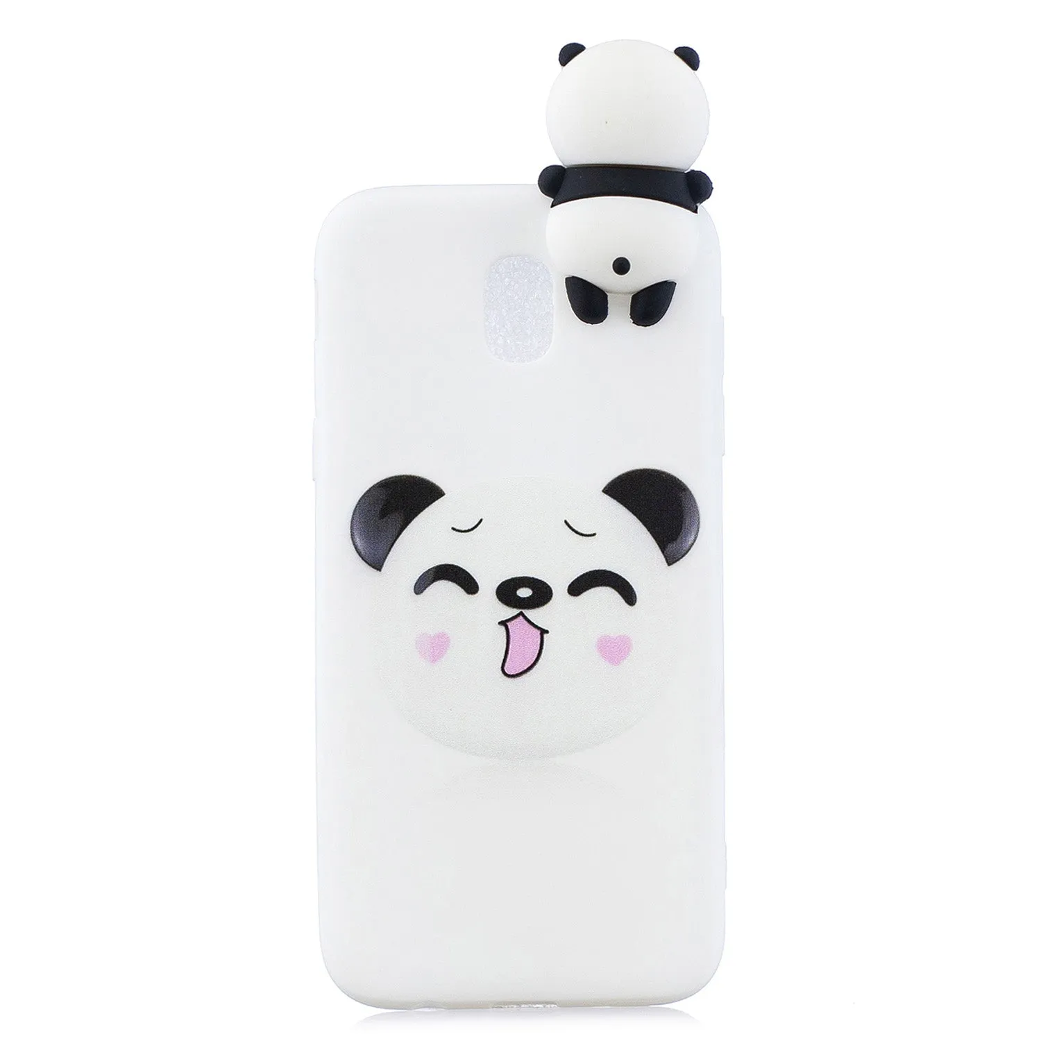 For Redmi 8A 3D Cartoon Painting Back Cover Soft TPU Mobile Phone Case Shell Striped bear