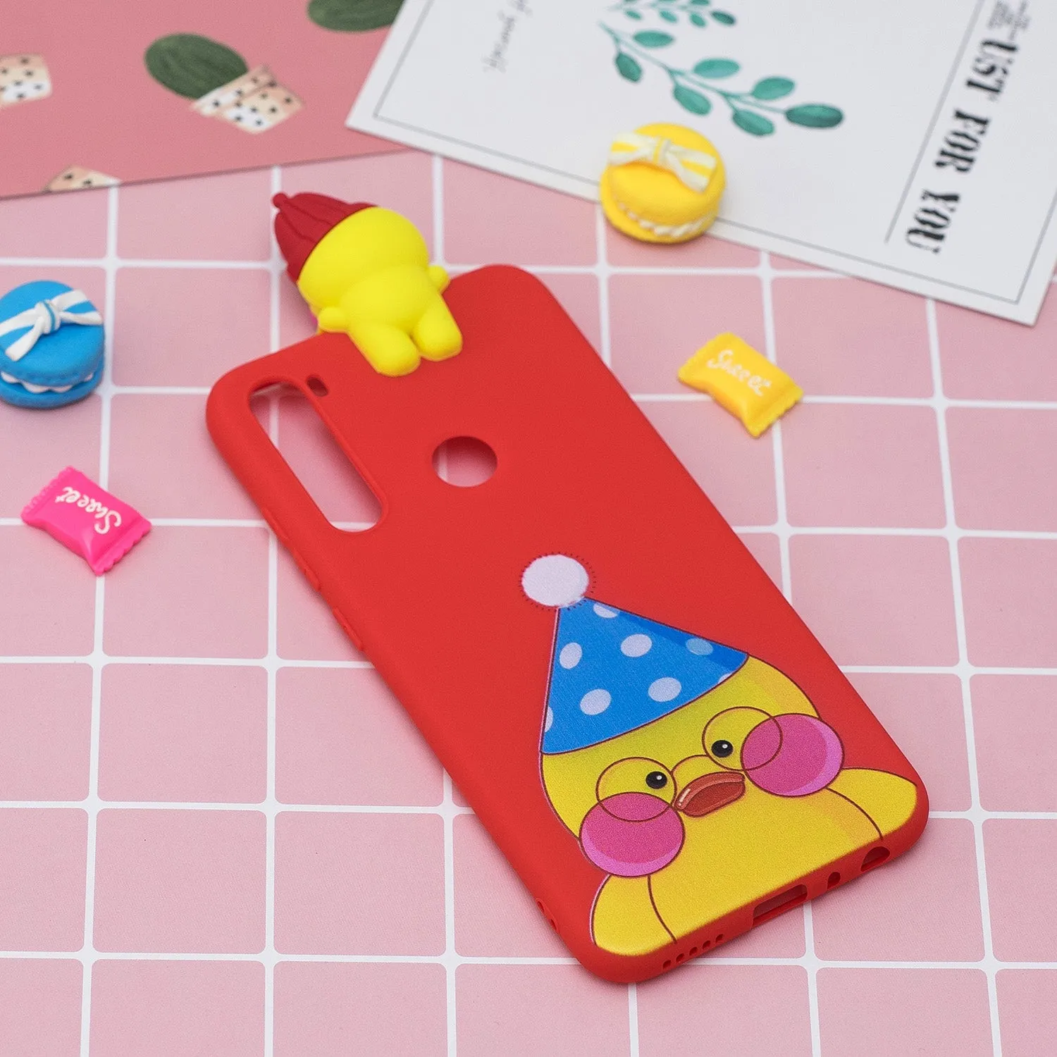 For Redmi NOTE 8 NOTE 8 pro 3D Color Painting Pattern Drop Protection Soft TPU Back Cover Mobile Phone Case black