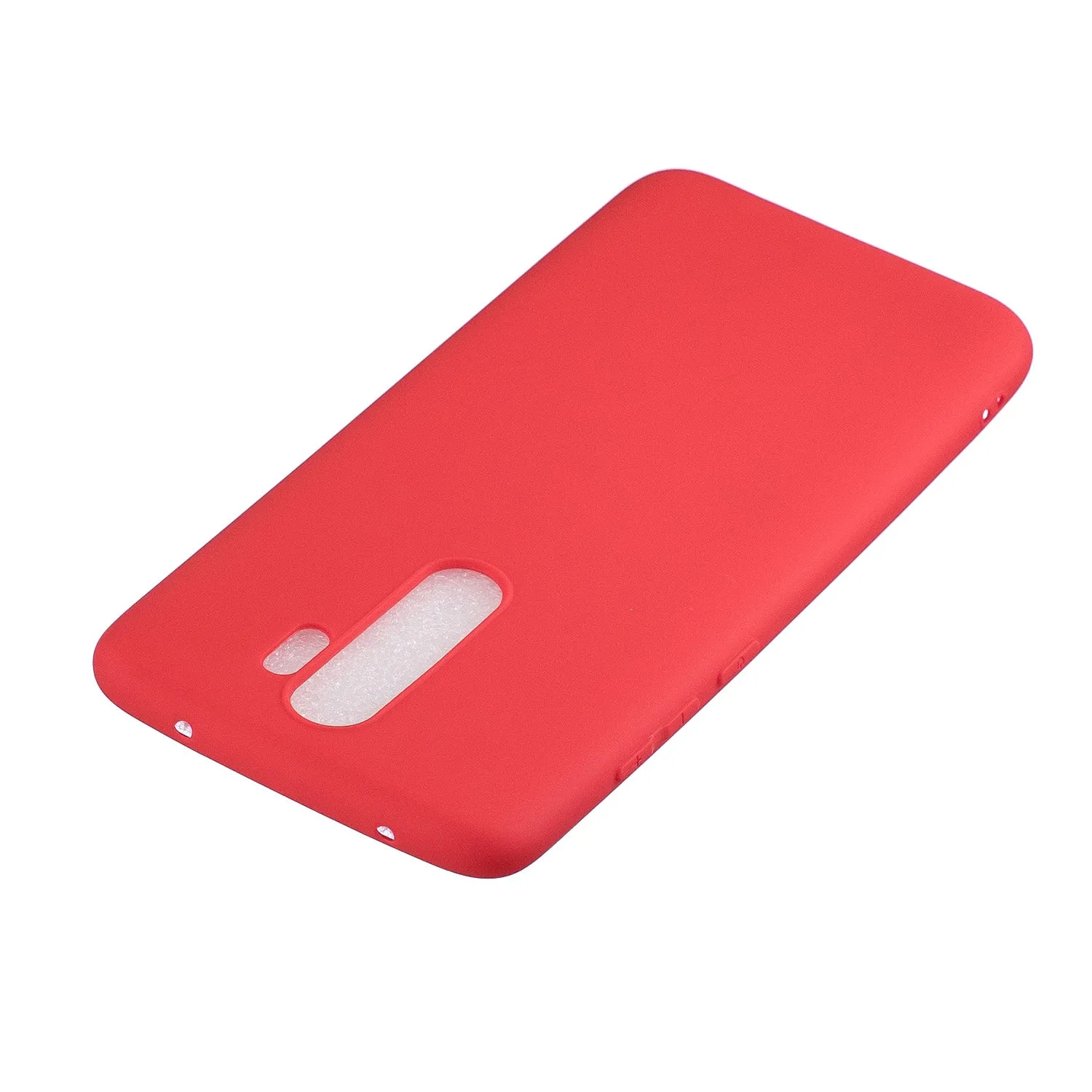 For Redmi NOTE 8 NOTE 8 Pro Soft Candy Color Frosted Surface Shockproof TPU Back Cover Mobile Phone Case red