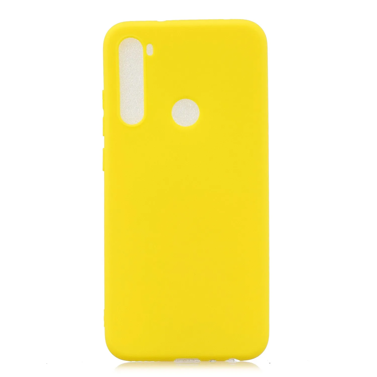 For Redmi NOTE 8 NOTE 8 Pro Soft Candy Color Frosted Surface Shockproof TPU Back Cover Mobile Phone Case red