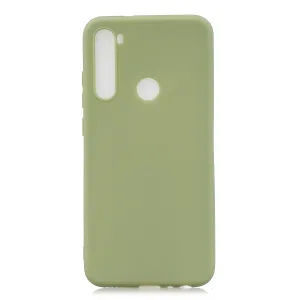 For Samsung A01/ A11/A21/A41/A51/A71/A81/A91 Mobile Phone Case Lovely Candy Color Matte TPU Anti-scratch Non-slip Protective Cover Back Case 10 beans green