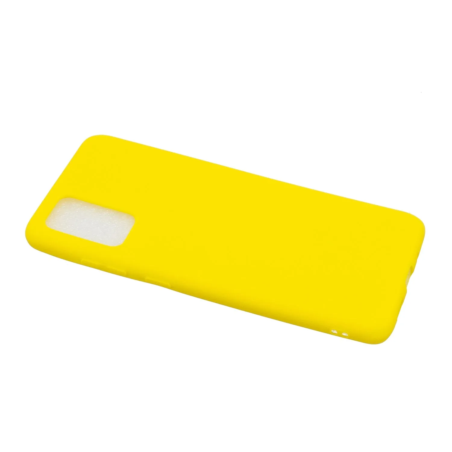 For Samsung A01/ A11/A21/A41/A51/A71/A81/A91 Mobile Phone Case Lovely Candy Color Matte TPU Anti-scratch Non-slip Protective Cover Back Case 3 yellow