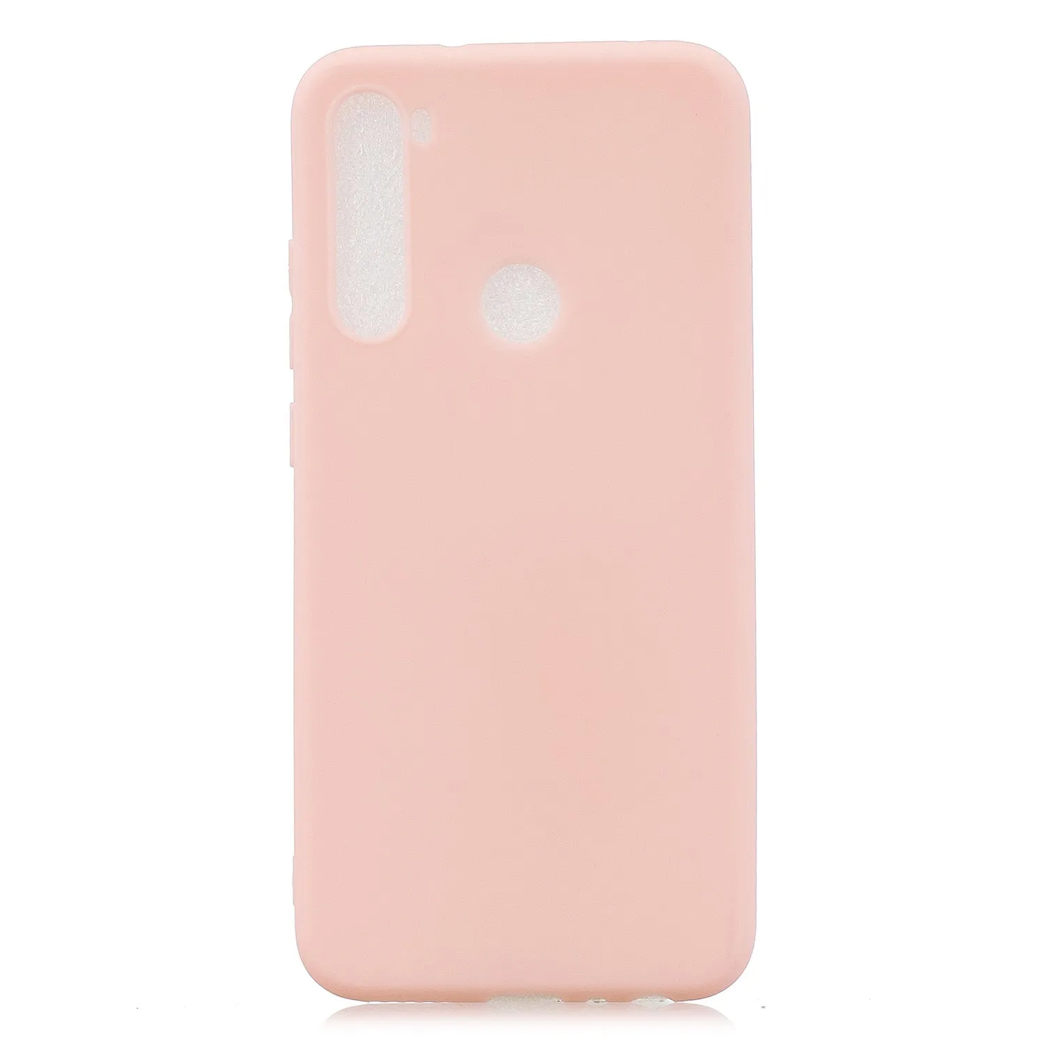For Samsung A01/ A11/A21/A41/A51/A71/A81/A91 Mobile Phone Case Lovely Candy Color Matte TPU Anti-scratch Non-slip Protective Cover Back Case 6 light pink