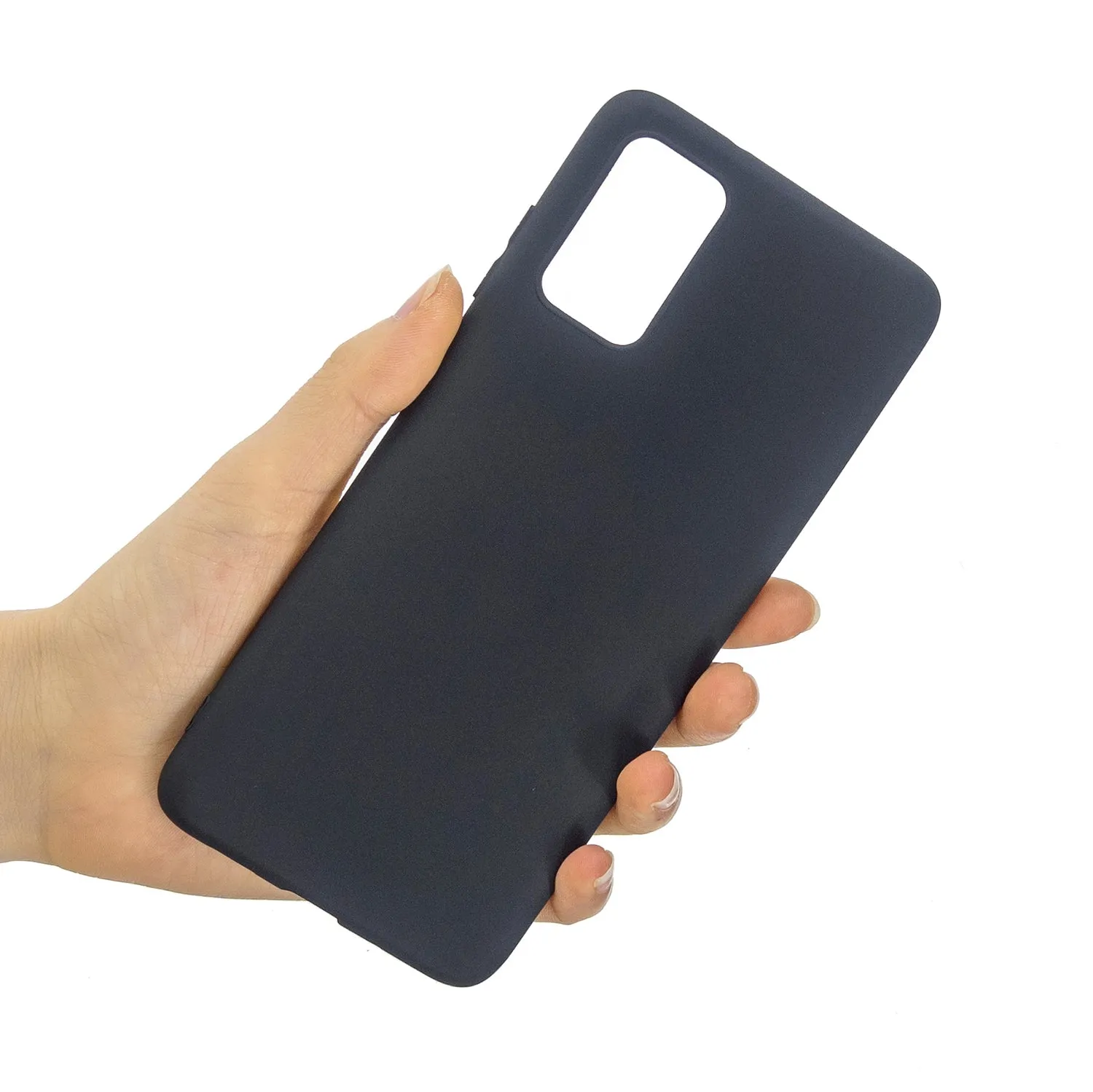 For Samsung A01/ A11/A21/A41/A51/A71/A81/A91 Mobile Phone Case Lovely Candy Color Matte TPU Anti-scratch Non-slip Protective Cover Back Case 6 light pink