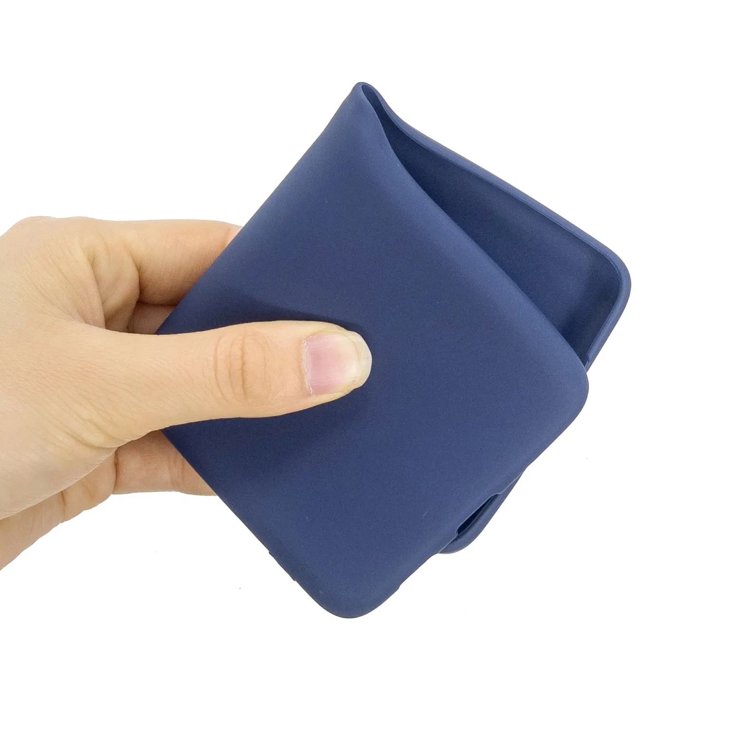 For Samsung A01/ A11/A21/A41/A51/A71/A81/A91 Mobile Phone Case Lovely Candy Color Matte TPU Anti-scratch Non-slip Protective Cover Back Case 7 royal blue