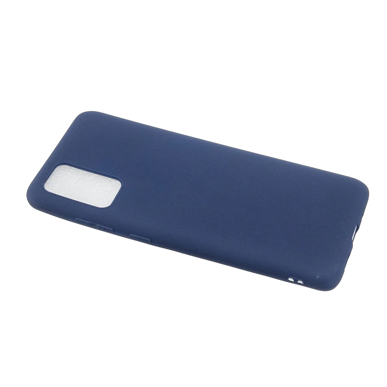For Samsung A01/ A11/A21/A41/A51/A71/A81/A91 Mobile Phone Case Lovely Candy Color Matte TPU Anti-scratch Non-slip Protective Cover Back Case 7 royal blue