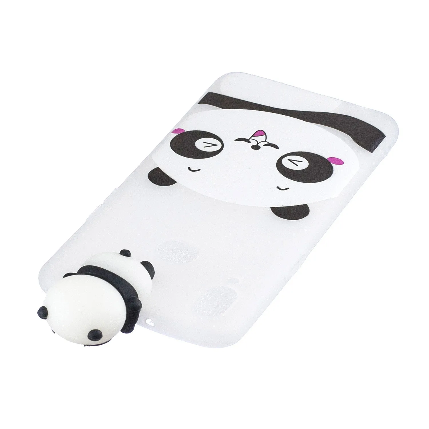 For Samsung A10S A20S Color Painting 3D Cartoon Animal Full Protective Soft TPU Mobile Phone Case sapphire