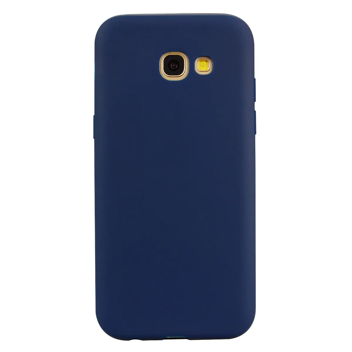 for Samsung A5 2017 Cute Candy Color Matte TPU Anti-scratch Non-slip Protective Cover Back Case black