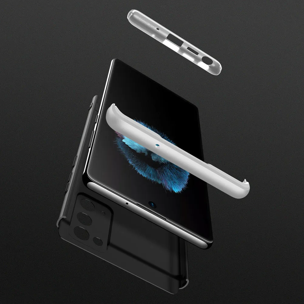 For Samsung Note 20/Note 20 Ultra/M31S Mobile Phone Cover 360 Degree Full Protection Phone Case Blue black blue