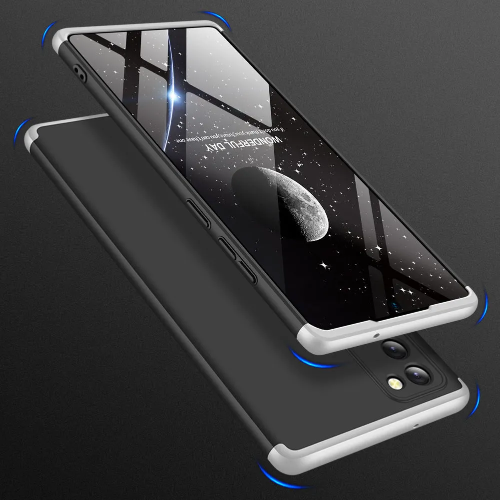 For Samsung Note 20/Note 20 Ultra/M31S Mobile Phone Cover 360 Degree Full Protection Phone Case Blue black blue