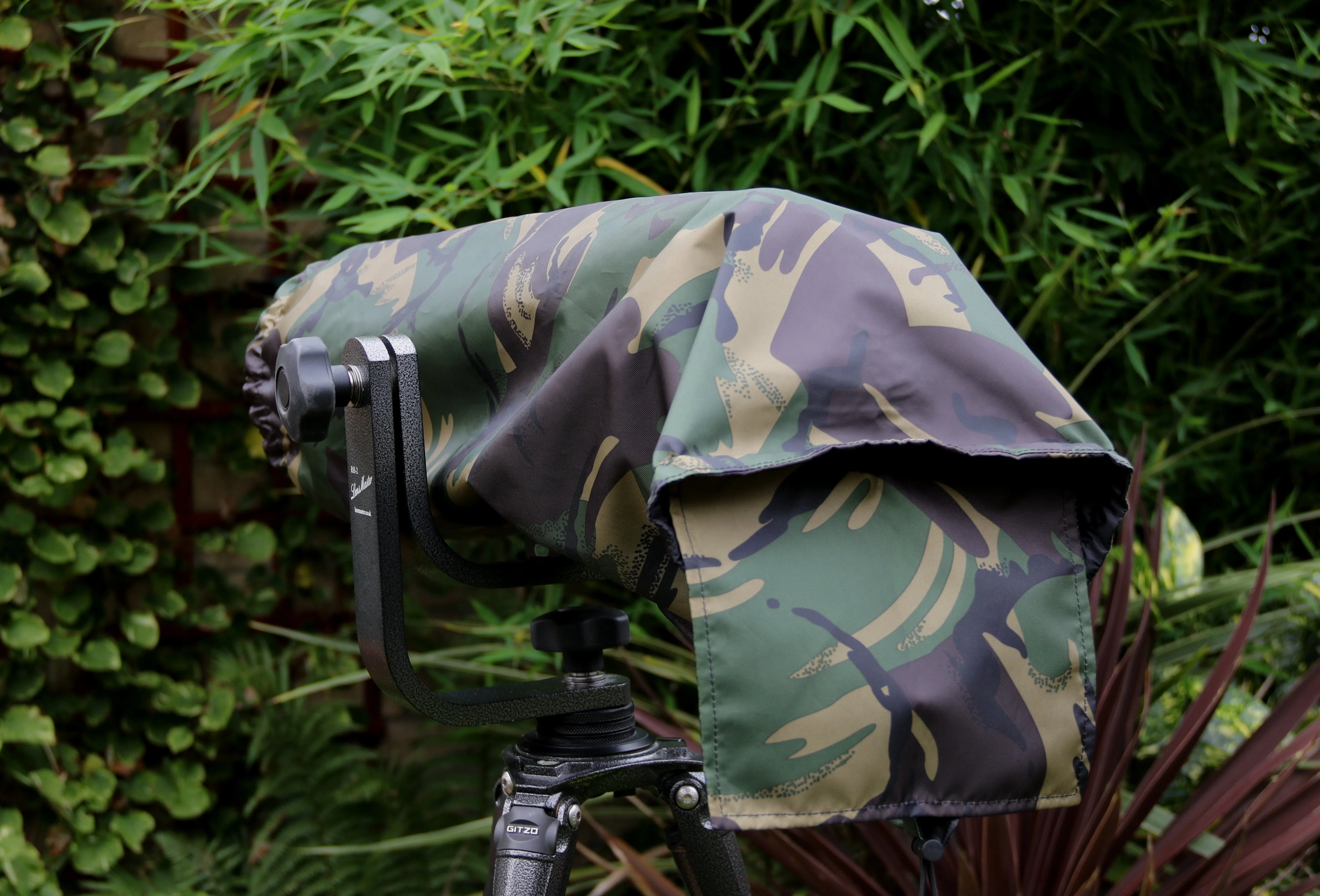 For TAMRON lens range Waterproof Reversible Double layer DPM Camo - Black or Olive Camera Lens Cover & CAP SET