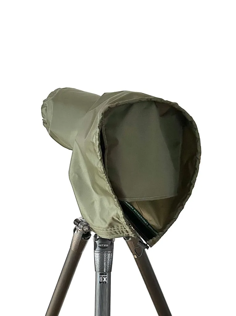 For TAMRON lens range Waterproof Reversible Double layer DPM Camo - Black or Olive Camera Lens Cover & CAP SET