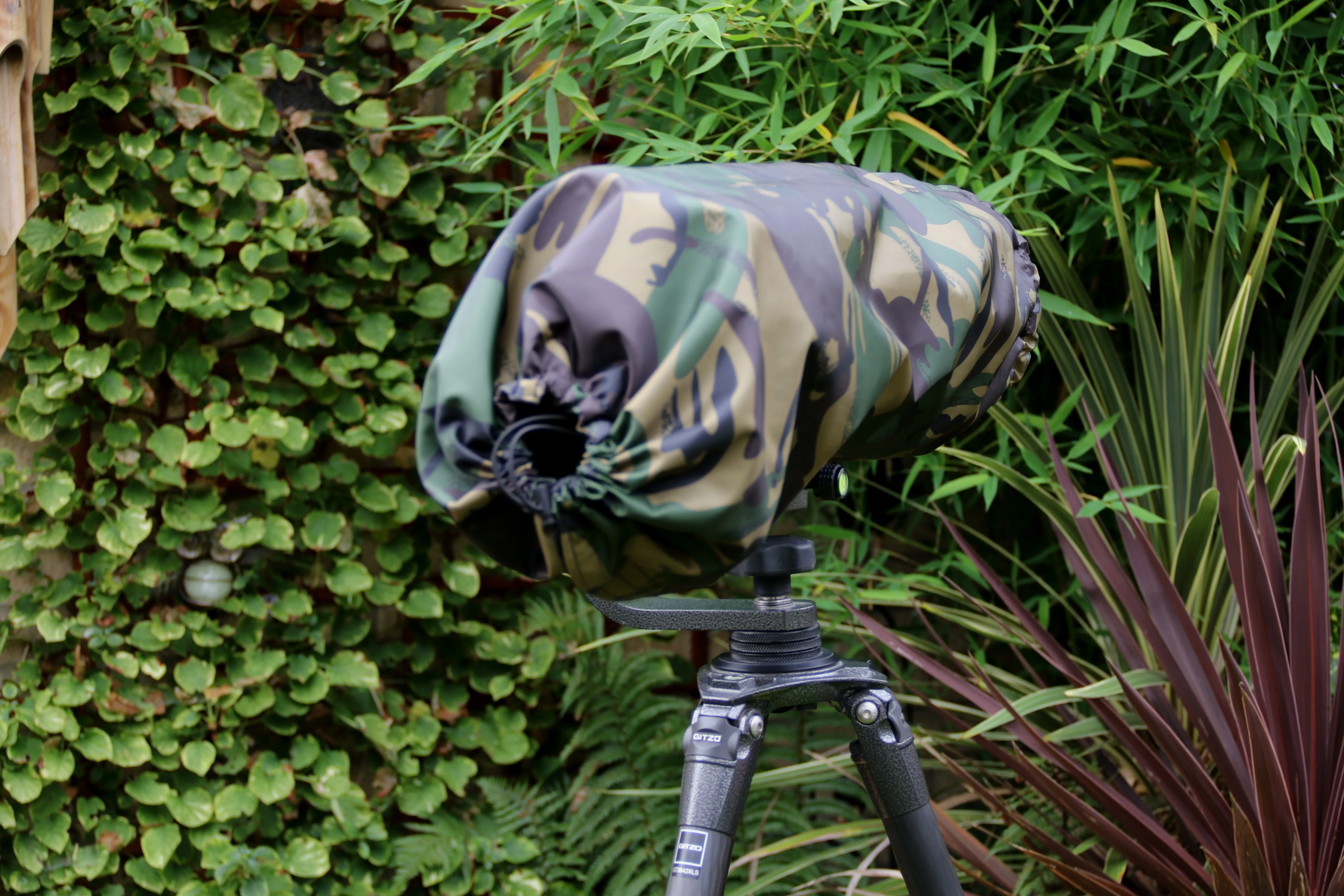 For TAMRON lens range Waterproof Reversible Double layer DPM Camo - Black or Olive Camera Lens Cover & CAP SET